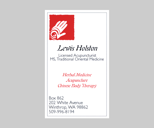 Methow Valley Acupuncture | Lewis Holston